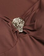 elsa.m by may Body Maro Decorat cu Aplicație Metalică Furriva