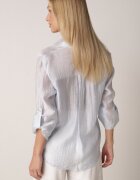 elsa.m by may Cămașă Albastră Transparentă Decorată cu Zirconii Clymadia