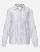 elsa.m by may Cămașă Albastră Transparentă Decorată cu Zirconii Clymadia