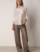 elsa.m by may Cămașă Bej deschis Transparentă Decorată cu zirconii Clymadia