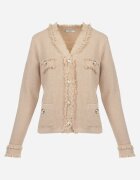 elsa.m by may Cardigan Bej Închis din Viscoză Ifiok