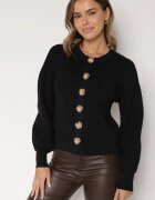 elsa.m by may Cardigan Negru