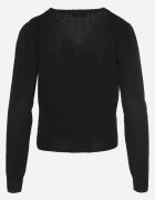 elsa.m by may Cardigan Negru cu Cireșe Brodate Niralia
