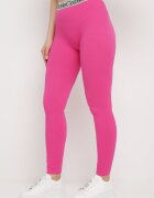 elsa.m by may Colanți Fucsia Elastici cu Gumă Lată în Talie Rindama