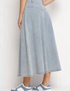 elsa.m by may Fustă Albastru deschis de blugi Maxi din Bumbac Nicollta