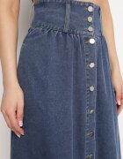 elsa.m by may Fustă de blugi bleumarin maxi din bumbac Nicollta