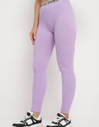 elsa.m by may Leggings elastice mov deschis cu bandă lată în talie Rindama