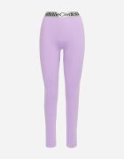 elsa.m by may Leggings elastice mov deschis cu bandă lată în talie Rindama