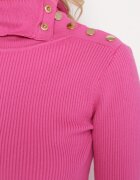 elsa.m by may Maletă Fucsia cu nituri decorative Lamani