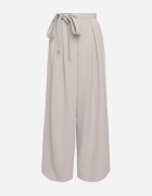 elsa.m by may Pantaloni de costum Gri Largi cu curea în talie și talie înaltă Quenelsea