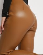 elsa.m by may Pantaloni Maro deschis Clopot din Piele ecologică Anliesa