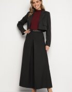 elsa.m by may Pantaloni Negri culotte imitație de fustă cu curea inclusă Azivena