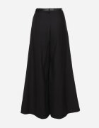 elsa.m by may Pantaloni Negri culotte imitație de fustă cu curea inclusă Azivena
