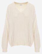 elsa.m by may Pulover bej deschis cu bumbac Oversize Yorate