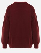 elsa.m by may Pulover Bordo din Bumbac Oversize Yorate