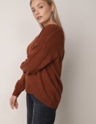 elsa.m by may Pulover Maro cu Bumbac Oversize Yorate