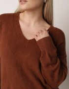 elsa.m by may Pulover Maro cu Bumbac Oversize Yorate