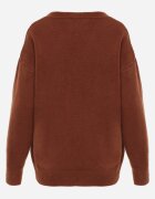 elsa.m by may Pulover Maro cu Bumbac Oversize Yorate