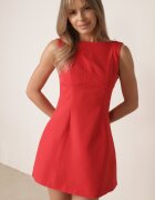 elsa.m by may Rochie ajustată fără mâneci cu decolteu la spate Caleon Roșie