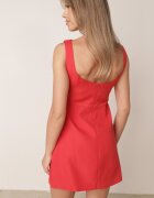 elsa.m by may Rochie ajustată fără mâneci cu decolteu la spate Caleon Roșie