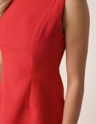 elsa.m by may Rochie ajustată fără mâneci cu decolteu la spate Caleon Roșie