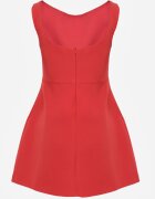 elsa.m by may Rochie ajustată fără mâneci cu decolteu la spate Caleon Roșie