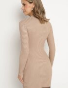 elsa.m by may Rochie bej închis tricotată Ovene