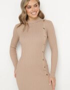 elsa.m by may Rochie bej închis tricotată Ovene