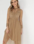 elsa.m by may Rochie bej închisă Describi