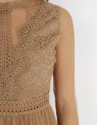 elsa.m by may Rochie bej închisă Describi