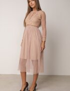 elsa.m by may Rochie Bej Phaerusa