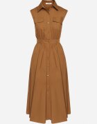elsa.m by may Rochie Maro Tip cămașă din bumbac cu buzunare decorative Savarette