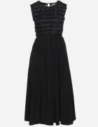 elsa.m by may Rochie Neagră Cintrată fără mâneci cu evazare și elastic în talie Vimareth