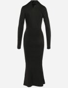 elsa.m by may Rochie Neagră Maxi cu Ținte Sclipitoare Sablette