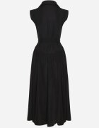 elsa.m by may Rochie Neagră tip cămașă cu curea Devikka