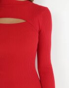 elsa.m by may Rochie Roșie din tricot Janniero