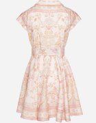 elsa.m by may Rochie Roz Viscoză cu croială tip cămașă cu curea cu cataramă Nitariela