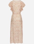 elsa.m by may Rochie Rozalie de bumbac cu croi asimetric cu volane și imprimeu floral Jommea