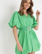 elsa.m by may Rochie Verde cu Curea Moniphae