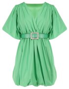 elsa.m by may Rochie Verde cu Curea Moniphae