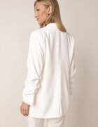 elsa.m by may Sacou boxy fără închidere cu fronseuri pe mâneci Annaloa Alb