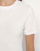 elsa.m by may Tricou Alb de viscoză în stil clasic Arivoria