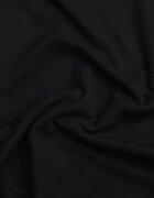 elsa.m by may Tricou Negru Cambrat din Viscoză cu Guler înalt Isovera
