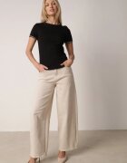 elsa.m by may Tricou Negru Din bumbac cu Cirkonii la Mâneci Pronolea