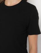 elsa.m by may Tricou negru din viscoză în stil clasic Arivoria