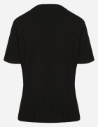 elsa.m by may Tricou negru din viscoză în stil clasic Arivoria
