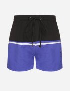 emt Pantaloni scurți bleumarin cu bandă elastică la talie și buzunare cu fermoar Liravione