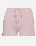 emt Pantaloni scurți de trening Mov deschis Din bumbac cu inscripție decorativă Liricea