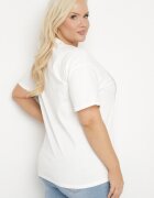 emt Tricou Alb cu model cu Zirconiu Olisellea