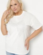 emt Tricou Alb cu model cu Zirconiu Olisellea